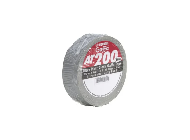 Advance Tapes AT 200 - Gaffa dull finish silver 